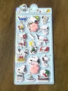 スヌーピー　肉球シール　ぷくぷく