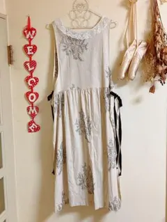 Raglana ナチュラルエプロンワンピース　sm２スタジオクリップ　ニコアンド