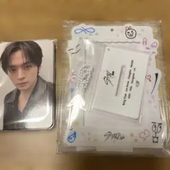 スキズ FC 更新特典 アクリルトレカスタンド トレカ バンチャン抜け