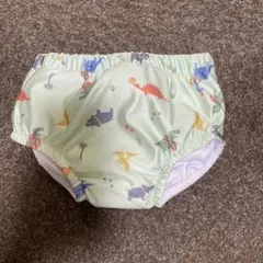 新品未使用　恐竜柄 ベビー水着 90サイズ