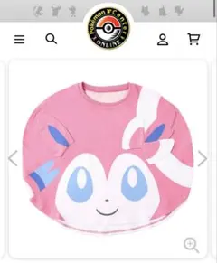 ポケモンセンター ニンフィア Pokémon Close-Up Tシャツ