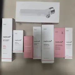 medicube PDRN Pink スキンケア8点セット　美顔器付き　7500