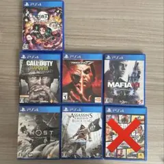 PlayStation 4　ゲームソフト6枚セット