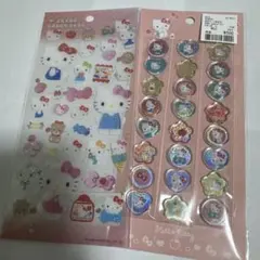 ハローキティ♡クリアキャンディーシール♡おはじきシール