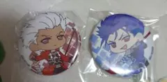 Fate/EXTELLA アーチャー ランサー 缶バッジ fate fgo