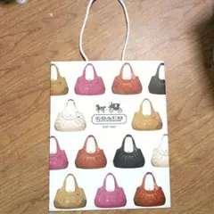 COACH コーチ バッグ柄 ショッパーshop袋 紙袋のサムネイル