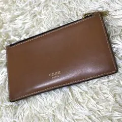 美品✨ CELINE セリーヌ フラグメントケース トリオンフ マカダム レザー