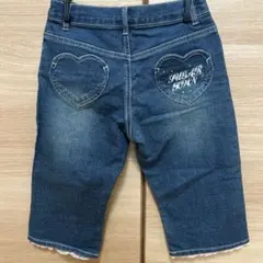 ベルメゾンGITAデニム ハーフパンツ 女の子150