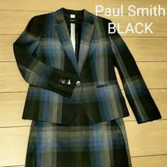 Paul Smith BLACK - チェック柄 レディーススカートスーツ 38