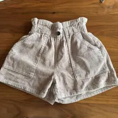 GU キュロット　コーデュロイ　ショートパンツ　ピンク　女の子　　150cm