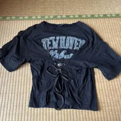 NEW HAVEN Pittsburgh レースアップTシャツのサムネイル