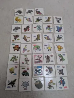 ポケモンパンシール38枚セット