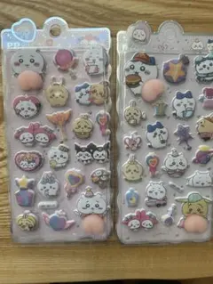かわいいキャラクターお尻シール！　ちいかわシール2個セット
