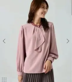 新品未使用　JAYRO 長袖ボウタイブラウス Mサイズのサムネイル