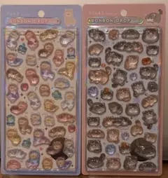 【国内正規品】ボンボンドロップシール マヌルネコ＆アルパカ２個セット