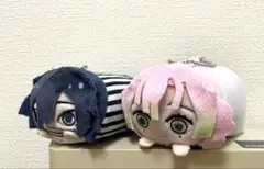 鬼滅の刃 もちころりん2 ぬいぐるみマスコット 伊黒小芭内 甘露寺蜜璃
