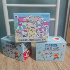 【マクドナルド】サンリオキャラクターズ、ドラえもん ミニフィギュア