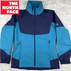 ノースフェイス マウンテンパーカー ブルー ネイビー レディース S