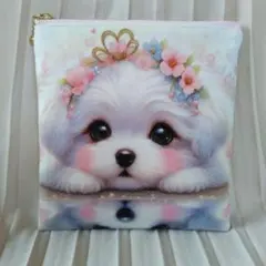 【レアパネル/フラットポーチ/恋するマルちゃん】