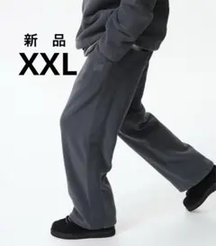 新品2XLフリースワイドパンツグレーUNIQLOユニクロNEEDLESニードルズ
