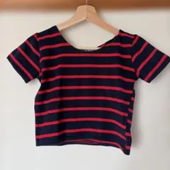 ANAP GIRL半袖ボーダーチビTのサムネイル