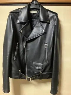黒 ライダースジャケット レザー UNITED ARROWS