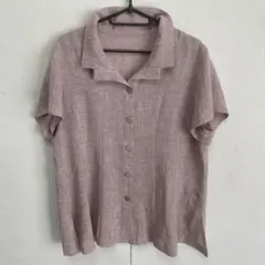 レディース 半袖カットソー ベージュ系 XL相当