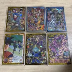 スーパードラゴンボールヒーローズ 6枚セット