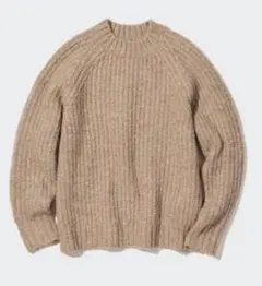 ローゲージモックネックセーター UNIQLO