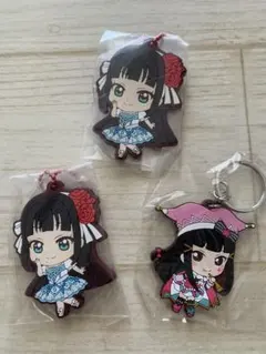 ラブライブ！サンシャイン！！　ラバーストラップ　黒澤ダイヤ