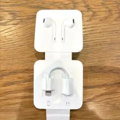 iPhone付属品　イヤホン　新品未使用　正規品