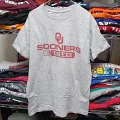 90s海外製メンズ古着МヴィンテージグレーロゴtシャツUSA直輸入のサムネイル