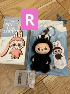 ラブブ イニシャル R ぬいぐるみ アルファベット Labubu