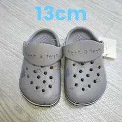 テータテート　クロックス風サンダル 13cm