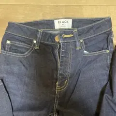 BLACK by MODSY スキニーデニム 24サイズ ダークブルー