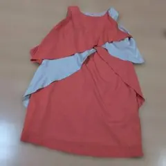 Gail ノースリーブひざ丈ワンピース L