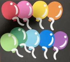 壁面飾り 製作素材 春 卒園式 入園式 風船 保育園