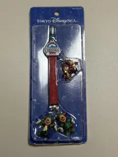 ディズニーシー ハーバーサイドクリスマス 2003 ストラップ ミッキー&ミニー