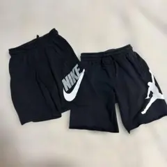Nike & Jordan ハーフパンツ 2点セット　130・140㎝