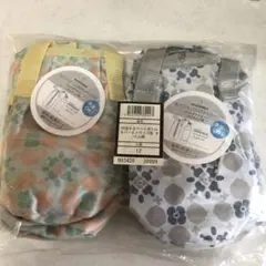 フローラルデザイン ボトルカバー 500ml用 2個セット