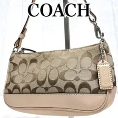 COACH Signature Canvas Mini Shoulder Bag