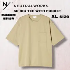 NEUTRALWORKS. ポケットTシャツ XLサイズ 新品未使用のサムネイル