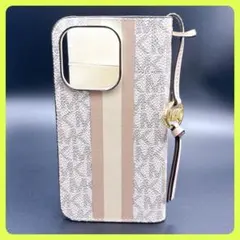 ✨美品✨マイケルコースMichaelKors手帳型ケースiPhone14Pro✿のサムネイル