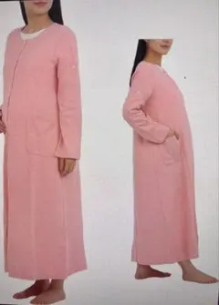 マタニティ パジャマ 授乳ワンピ 綿100%