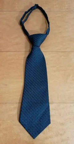 COMME CA ISM キッズ ネクタイ ブラック ドット柄