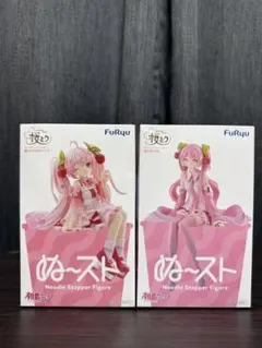 ⭐︎初音ミク ぬーどるストッパーフィギュア 桜ミク2025 2026 2種セット