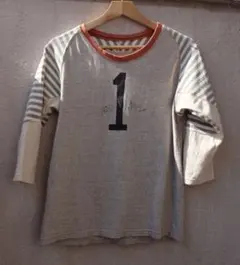 KAPITAL 七分袖フットボールナンバリング Tシャツのサムネイル