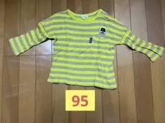 3can4on 95サイズ イエロー ストライプ Tシャツのサムネイル