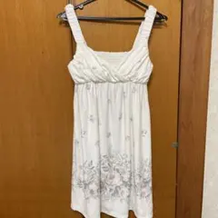 ジェラートピケ　腰丈ワンピース