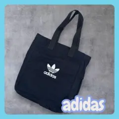 adidas キャンバストートバッグ 黒